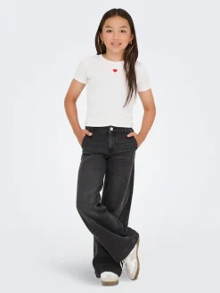 KOGNEW Corte wide leg Vaqueros
