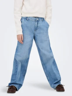 KOGPALMA Cintura media Corte wide leg Vaqueros