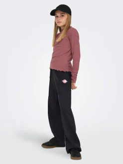 KOGRITA Corte wide leg Pantalones de chándal