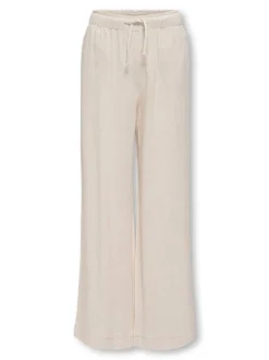 KOGSIESTA Corte straight Lino Pantalones