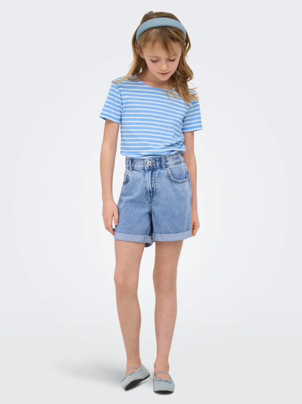 KOGVEGA Corte regular Shorts vaqueros