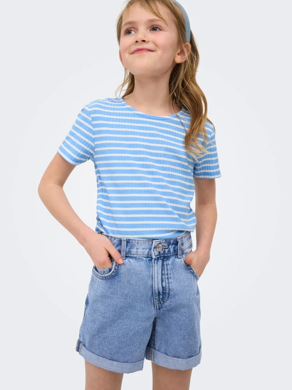 KOGVEGA Corte regular Shorts vaqueros