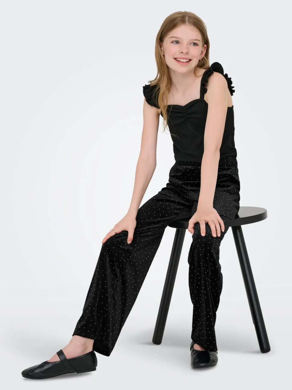 KOGVELLA Corte wide leg Pantalones