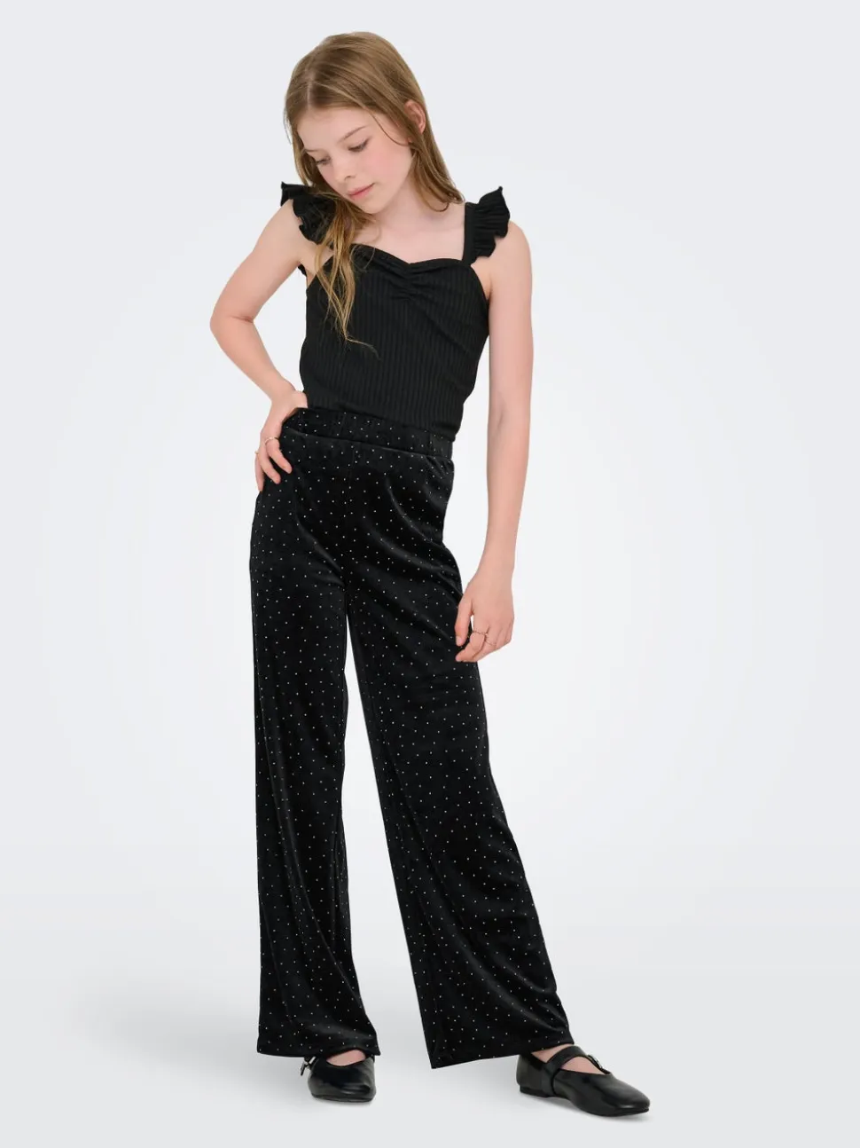 KOGVELLA Corte wide leg Pantalones