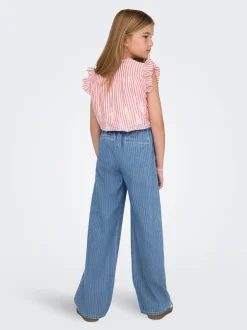 KOGYASMIN Cintura media Corte wide leg Vaqueros