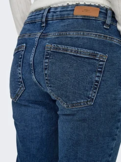 OLMBLUSH Cintura media Corte skinny Largo hasta los tobillos Vaqueros