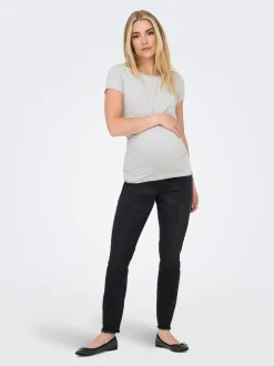 OLMBLUSH Cintura media Corte skinny Largo hasta los tobillos Vaqueros