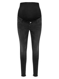 OLMBLUSH Cintura media Corte skinny Largo hasta los tobillos Vaqueros