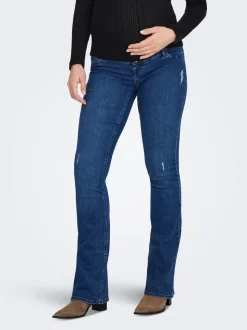 OLMBLUSH Corte flared Vaqueros