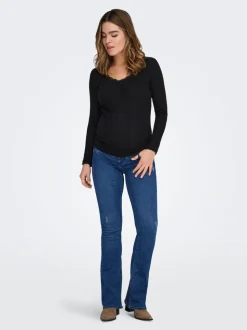 OLMBLUSH Corte flared Vaqueros