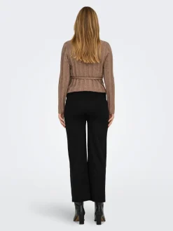 OLMFEVER Corte loose Pantalones de pernera ancha
