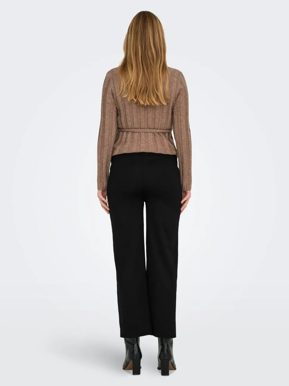 OLMFEVER Corte loose Pantalones de pernera ancha