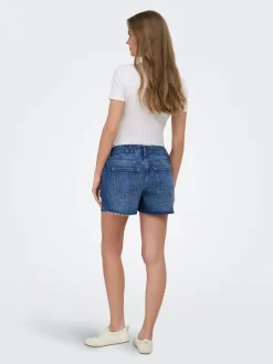 OLMGABI Cintura media Corte regular Shorts vaqueros