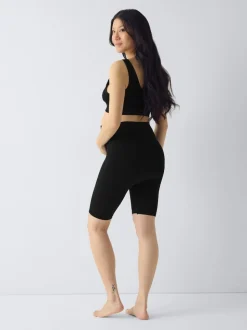 OLMHOPE Cintura alta Corte regular Shorts sin costuras