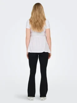 OLMMALAYA Top estilo péplum