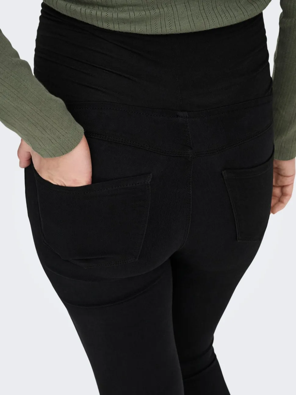 OLMRAIN Cintura media Corte skinny Vaqueros