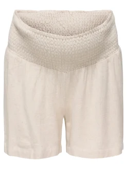 OLMSIESTA Cintura media Corte regular Lino Shorts