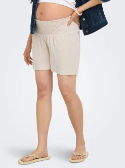 OLMSIESTA Cintura media Corte regular Lino Shorts