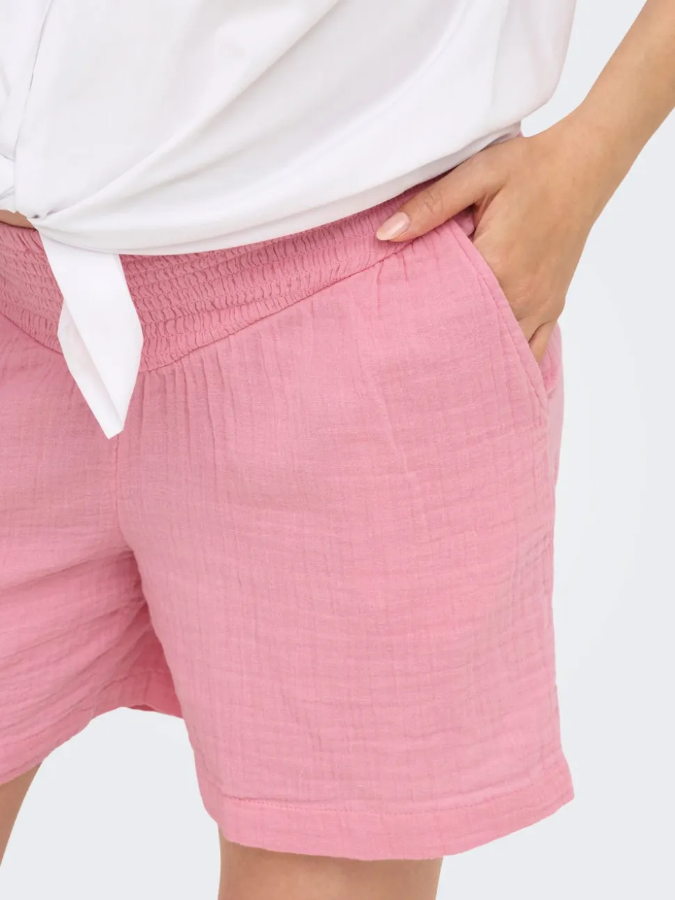 OLMTHYRA Tiro bajo Corte regular Faldas pantalón