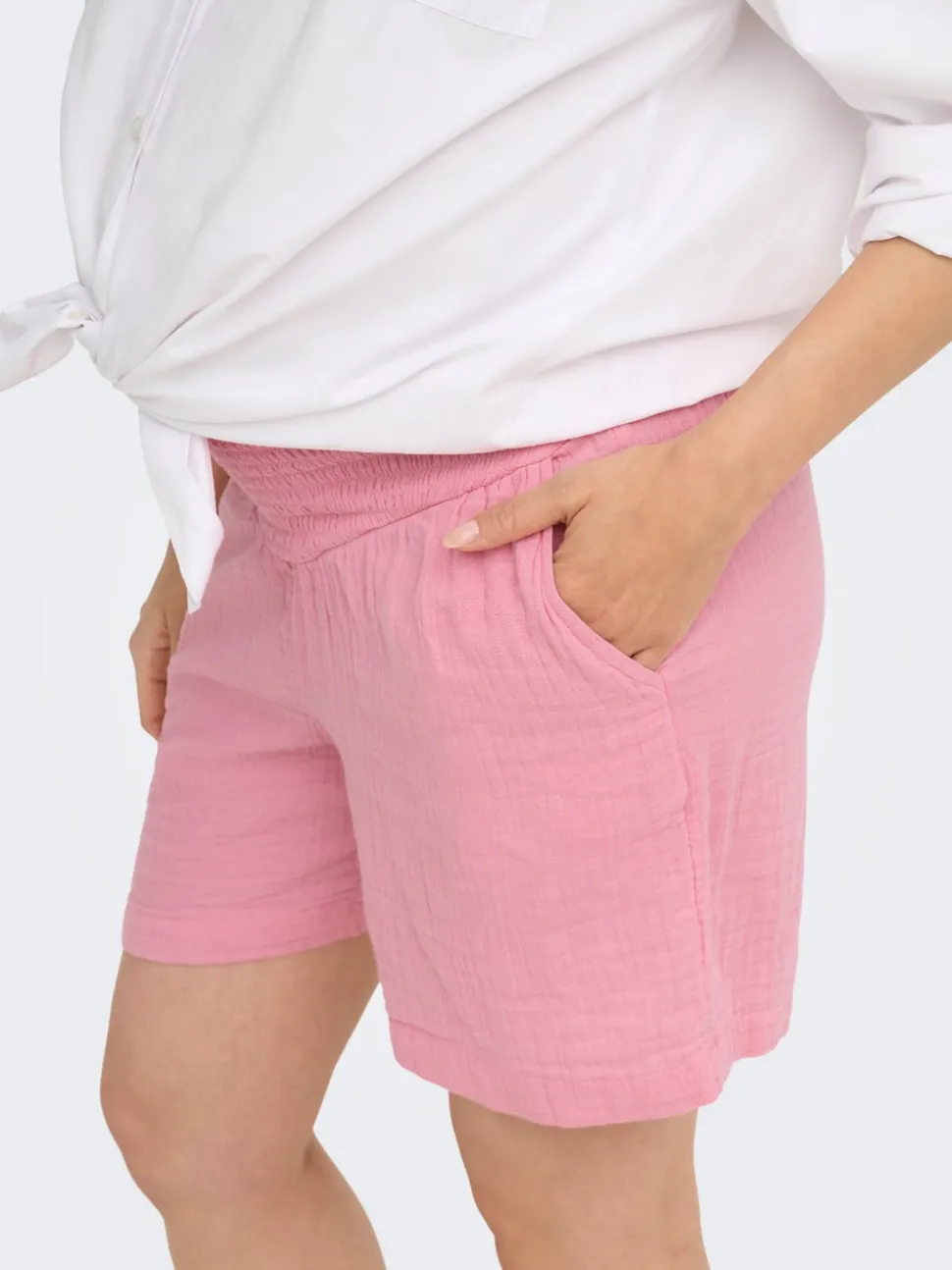 OLMTHYRA Tiro bajo Corte regular Faldas pantalón