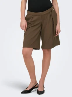 OLMVICTORIA Cintura alta Corte regular Shorts