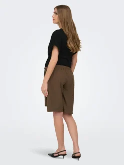OLMVICTORIA Cintura alta Corte regular Shorts