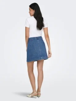 ONLAMAZING Denim Falda vaquera Falda corta