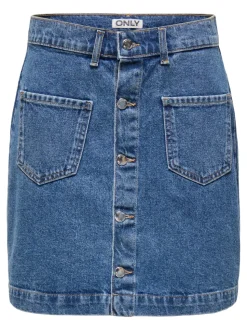 ONLAMAZING Denim Falda vaquera Falda corta