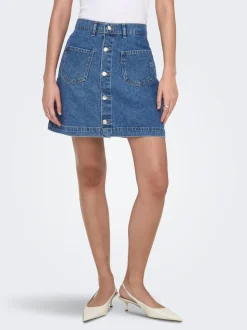 ONLAMAZING Denim Falda vaquera Falda corta