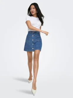 ONLAMAZING Denim Falda vaquera Falda corta