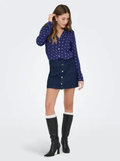 ONLAMAZING Denim Falda vaquera Falda corta