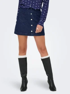ONLAMAZING Denim Falda vaquera Falda corta