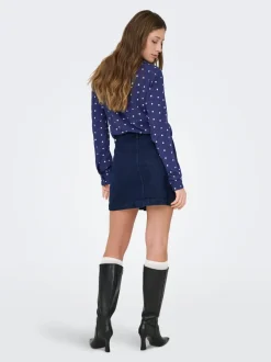 ONLAMAZING Denim Falda vaquera Falda corta