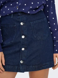 ONLAMAZING Denim Falda vaquera Falda corta