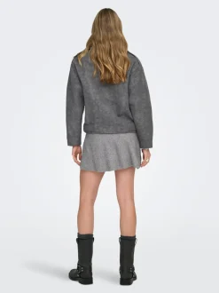 ONLAVA Chaqueta de cuero sintético