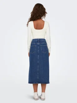 ONLBIANCA Denim Falda vaquera Falda midi