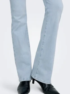 ONLBLUSH Cintura media Corte flared Vaqueros