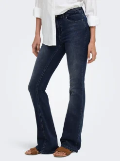 ONLBLUSH Cintura media Corte flared Vaqueros