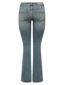 ONLBLUSH Cintura media Corte flared Vaqueros