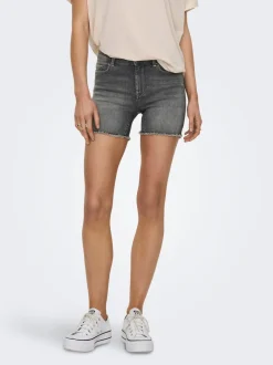 ONLBLUSH Cintura media Corte regular Shorts vaqueros