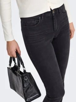 ONLBLUSH Cintura media Corte skinny Largo hasta los tobillos Vaqueros