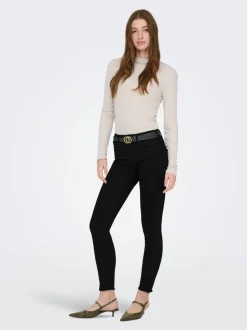 ONLBLUSH Cintura media Corte skinny Largo hasta los tobillos Vaqueros