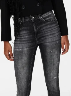 ONLBLUSH Cintura media Corte skinny Largo hasta los tobillos Vaqueros