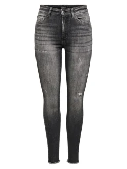 ONLBLUSH Cintura media Corte skinny Largo hasta los tobillos Vaqueros