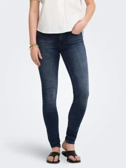 ONLBLUSH Cintura media Corte skinny Vaqueros