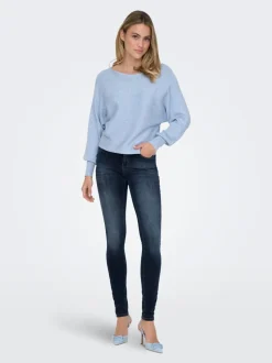 ONLBLUSH Cintura media Corte skinny Vaqueros