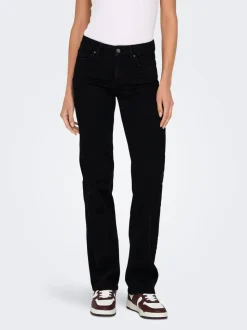 ONLBLUSH Cintura media Corte straight Vaqueros