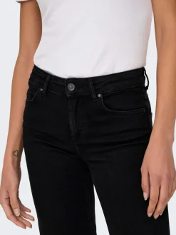 ONLBLUSH Cintura media Corte straight Vaqueros