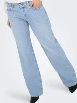 ONLBRENDA Cintura baja Corte straight Vaqueros