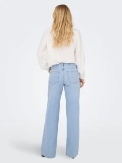 ONLBRENDA Cintura baja Corte straight Vaqueros